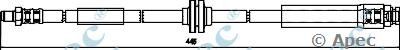 APEC BRAKING hos3670 -  Тормозной шланг